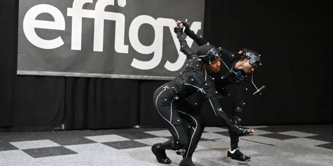 Tournage de motion capture sur le plateau Effigy