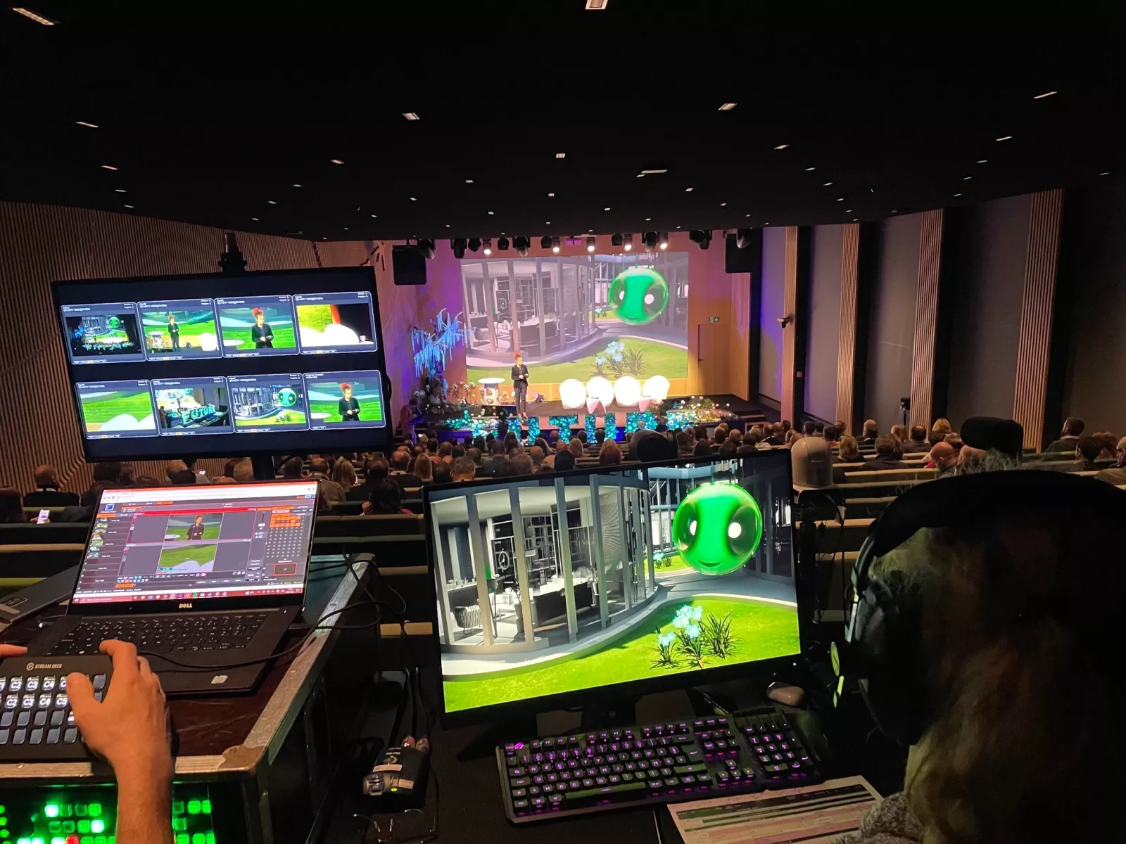 Animation Real Time Mocap faciale / Convention BNP